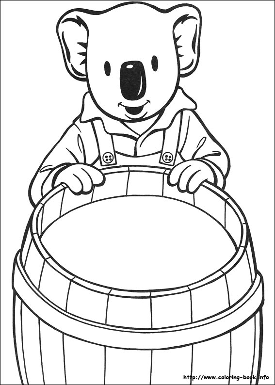 Koala Brothers coloring picture