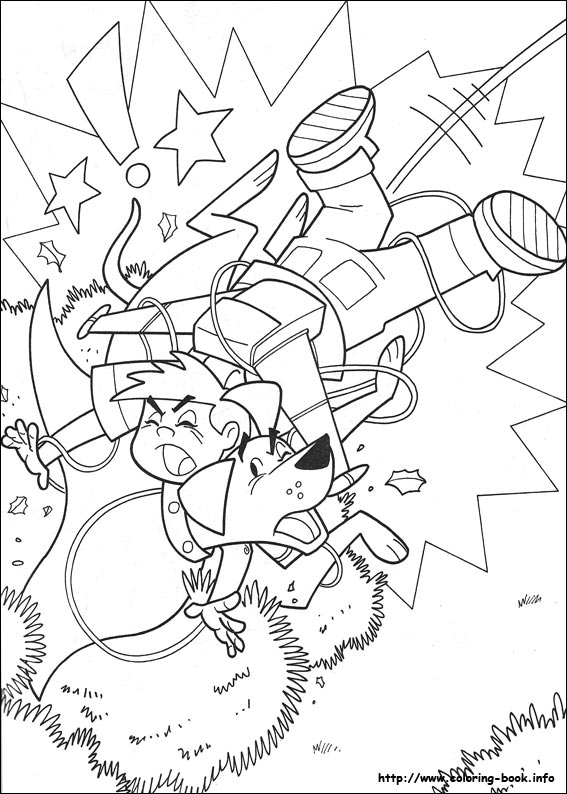 Krypto coloring picture