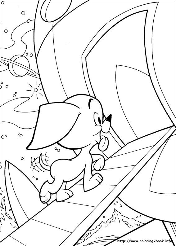 Krypto coloring picture