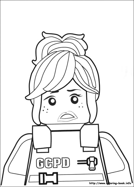 Lego Batman coloring picture