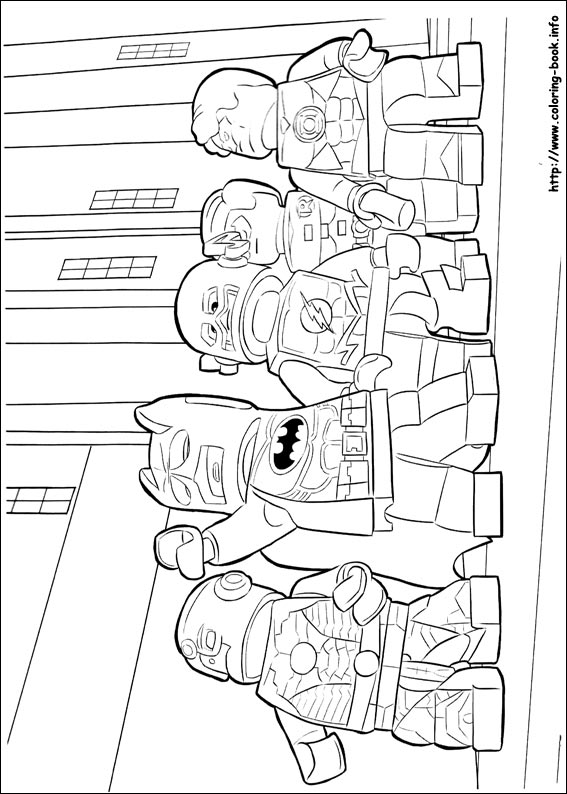 Lego Batman coloring picture