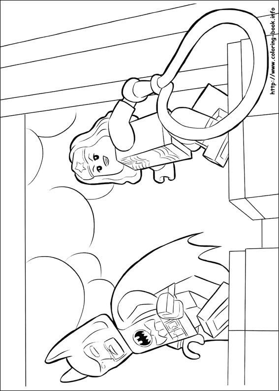 Lego Batman coloring picture