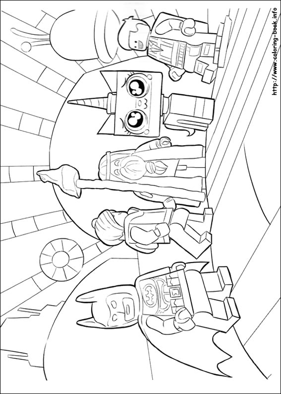 Lego Batman coloring picture