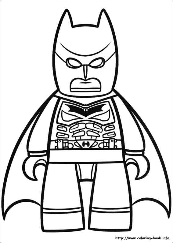 Lego Batman coloring picture