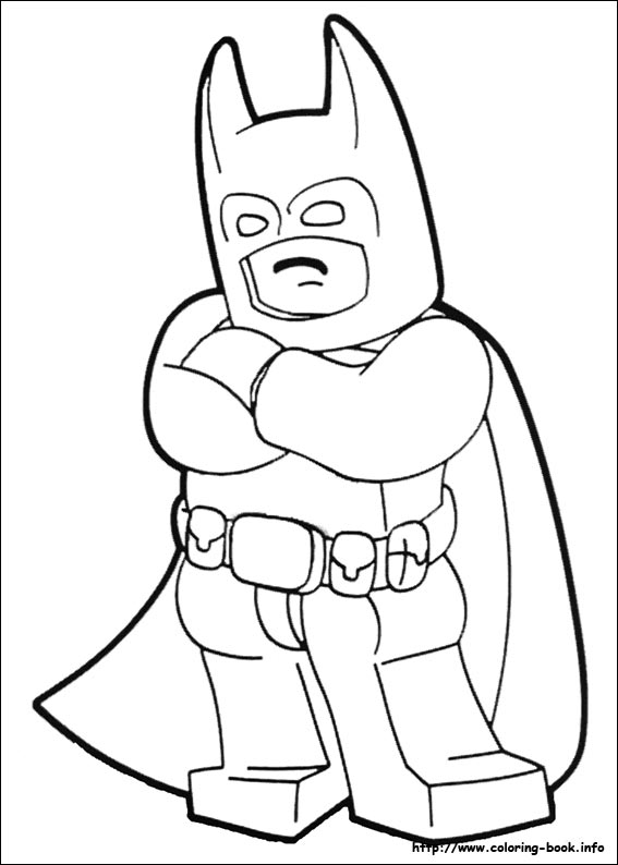 Lego Batman coloring picture