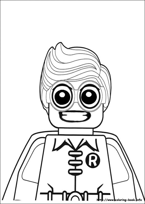 Lego Batman coloring picture