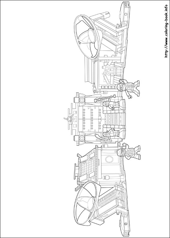 Lego Ninjago coloring picture