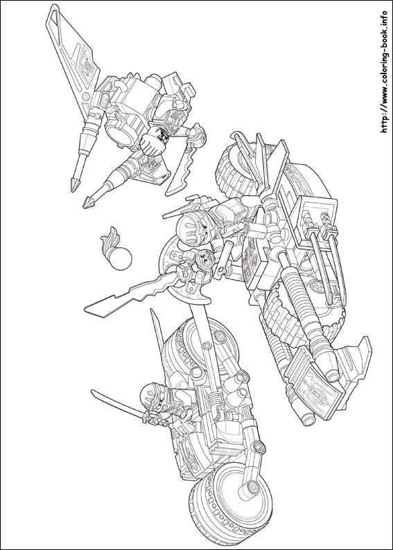 Lego Ninjago coloring picture