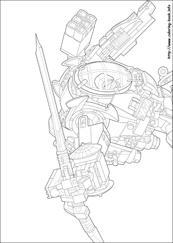 Lego Ninjago coloring picture