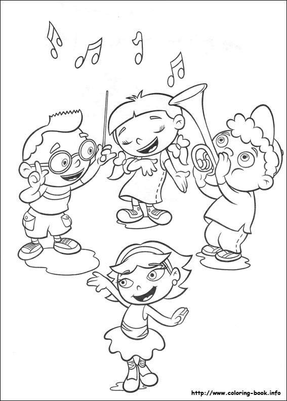 Little Einsteins coloring picture