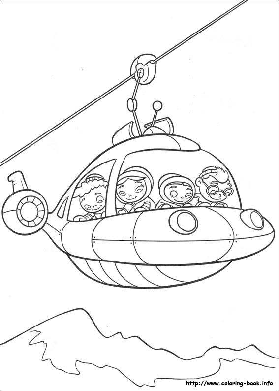 Little Einsteins coloring picture