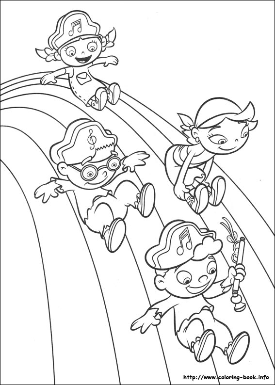 Little Einsteins coloring picture