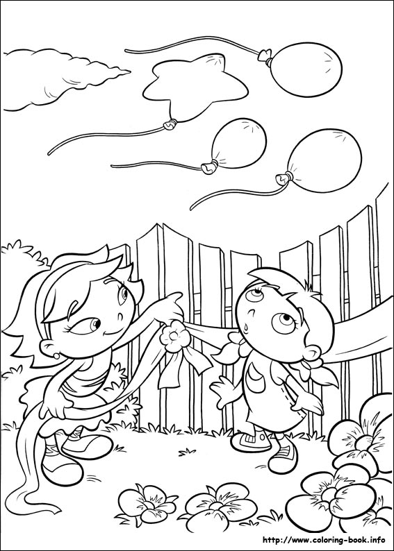 Little Einsteins coloring picture