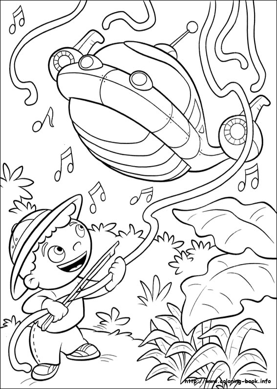 Little Einsteins coloring picture