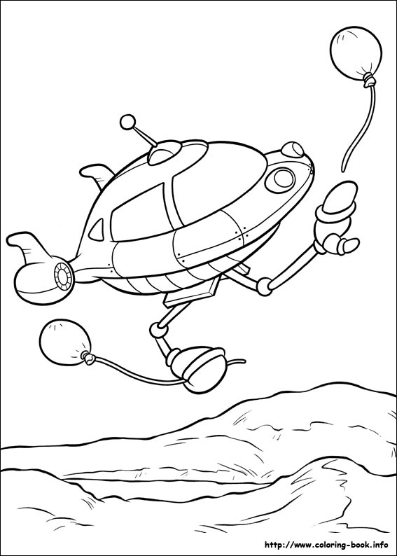 little einstein rocket ship coloring pages