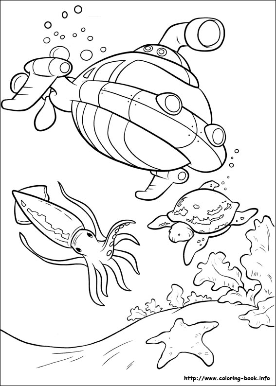 Little Einsteins coloring picture