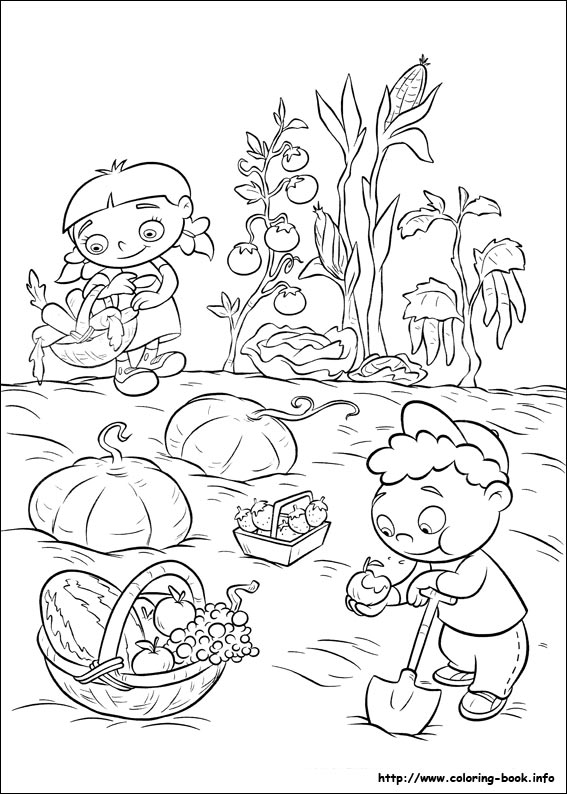 Little Einsteins coloring picture