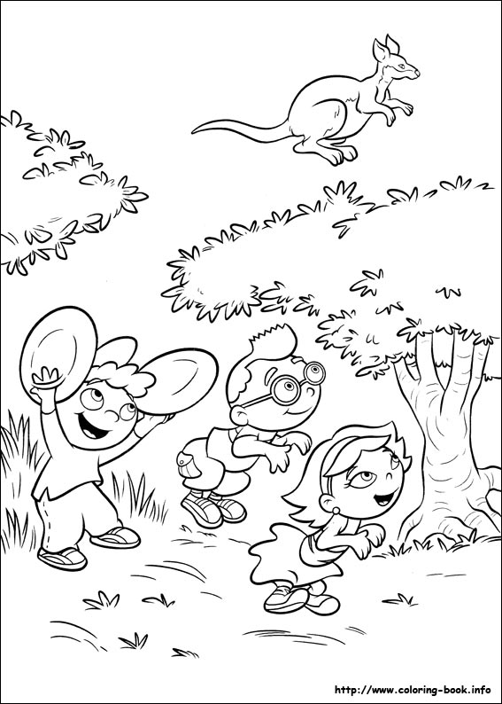 Little Einsteins coloring picture