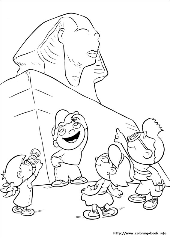 Little Einsteins coloring picture