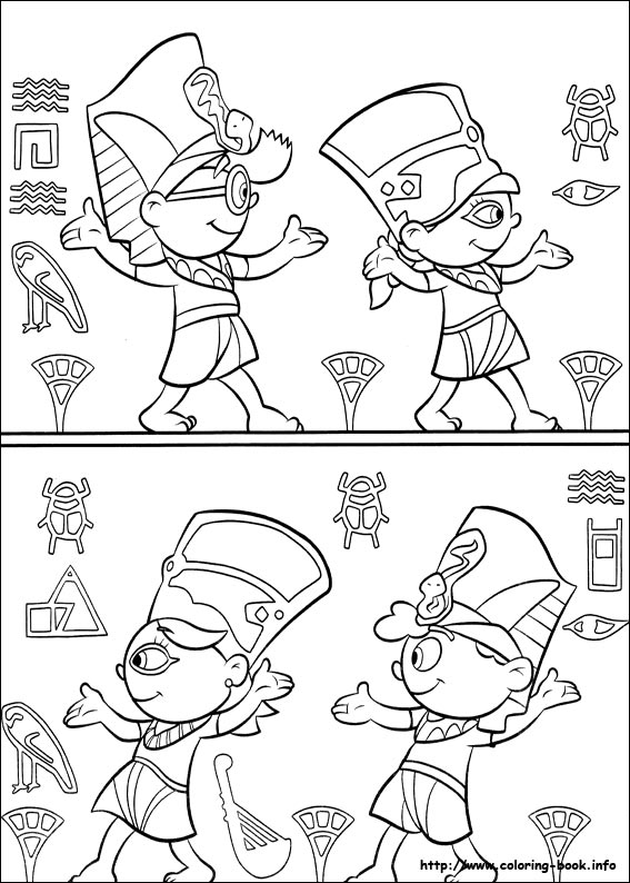 Little Einsteins coloring picture