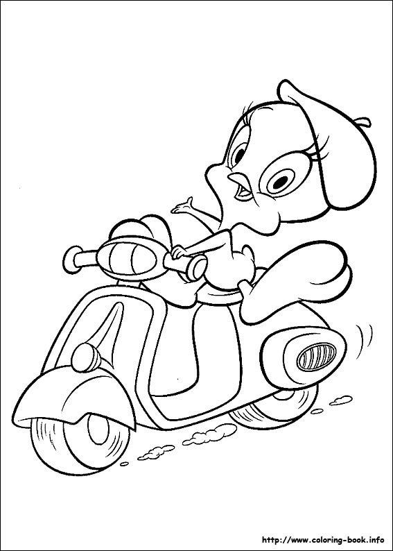 Looney Tunes coloring picture