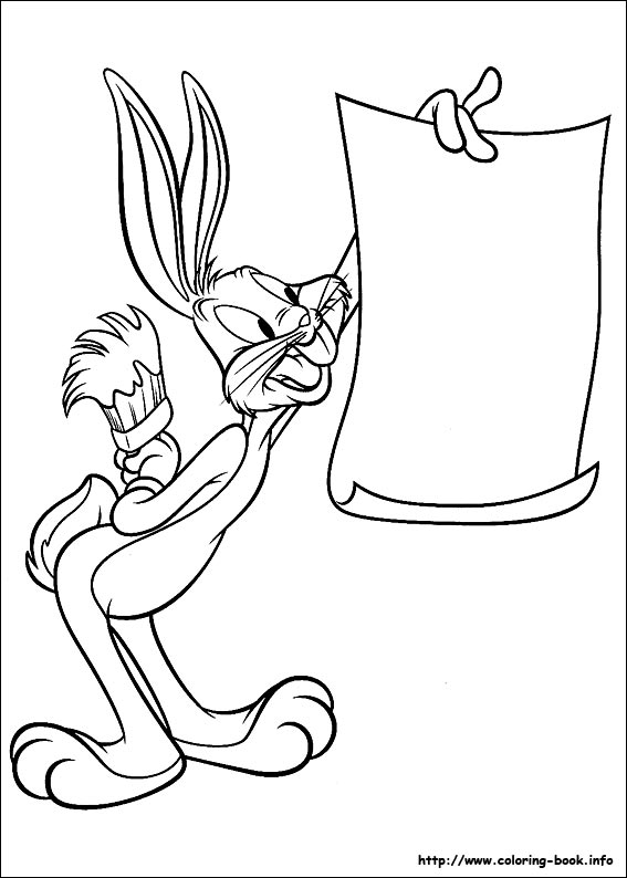 Looney Tunes coloring picture