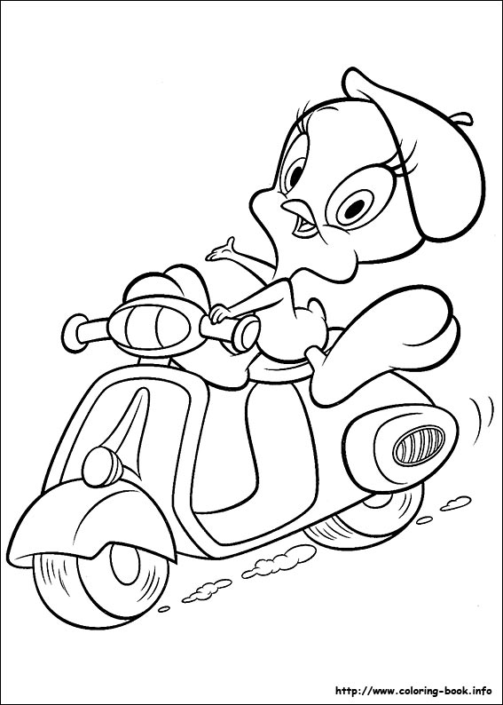 Looney Tunes coloring picture