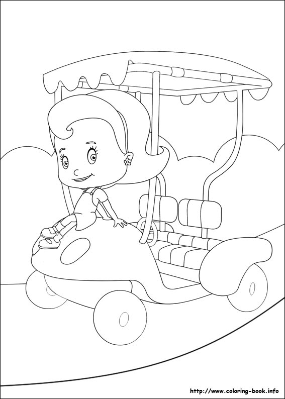 Loopdidoo coloring picture