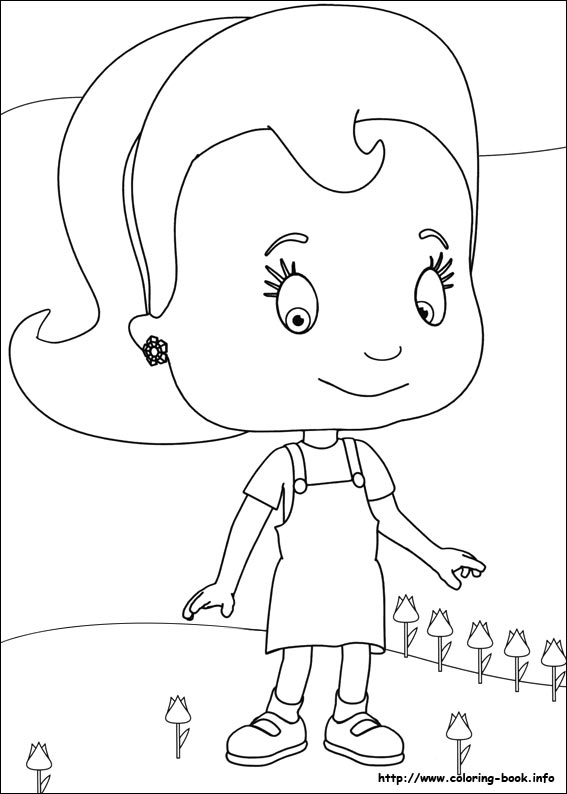 Loopdidoo coloring picture