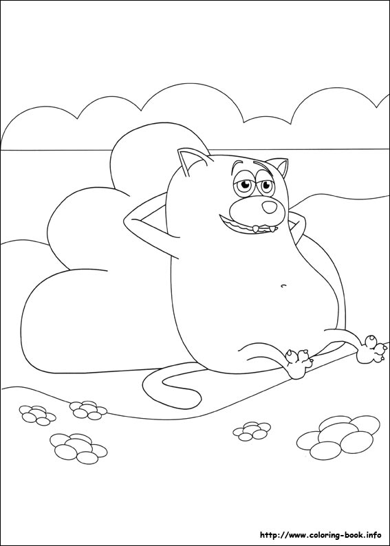 Loopdidoo coloring picture