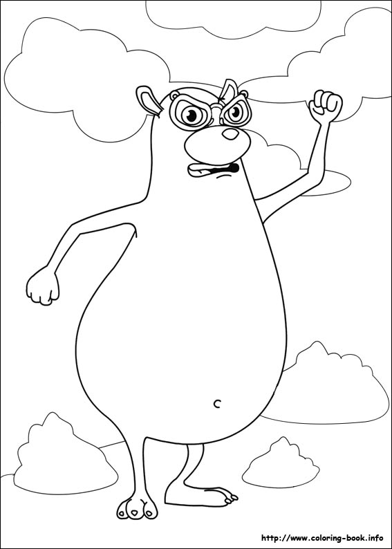 Loopdidoo coloring picture
