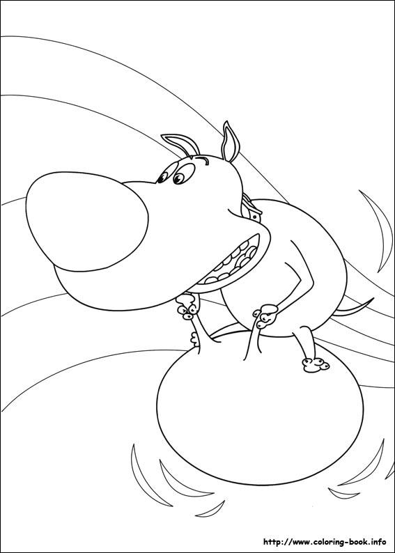 Loopdidoo coloring picture