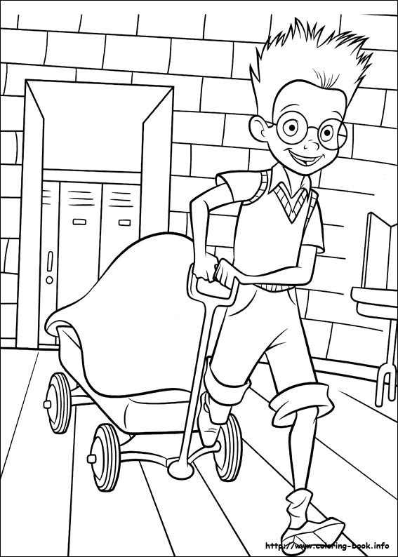 Meet the Robinsons coloring picture