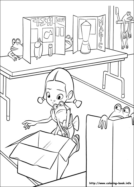 Meet the Robinsons coloring picture