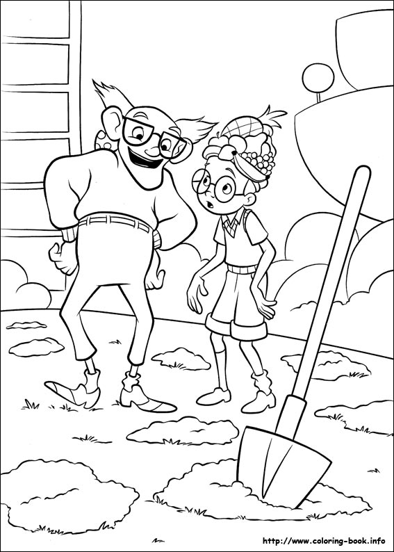 Meet the Robinsons coloring picture