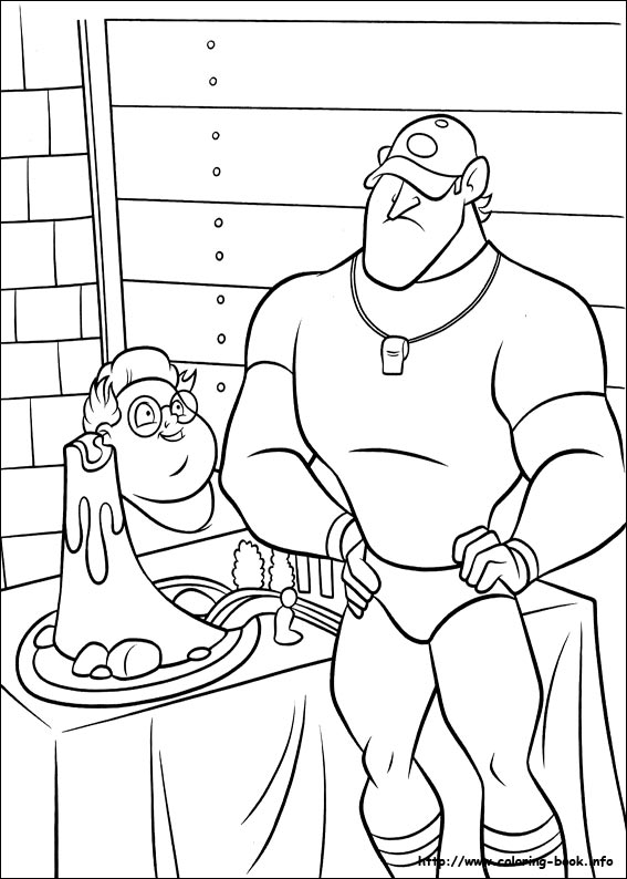 Meet the Robinsons coloring picture