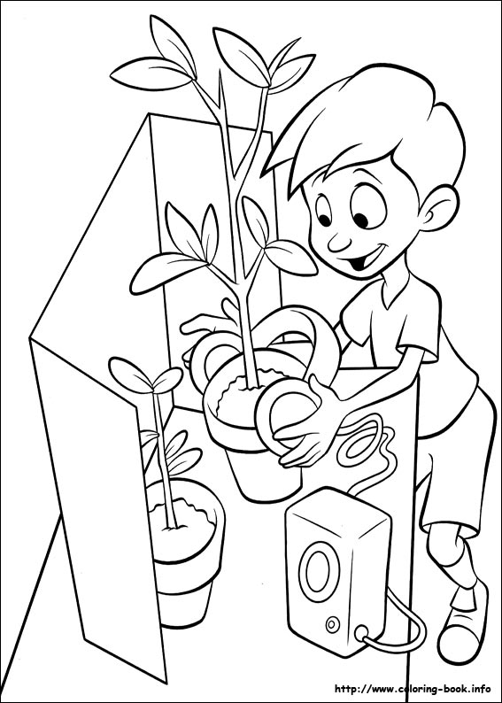 Meet the Robinsons coloring picture