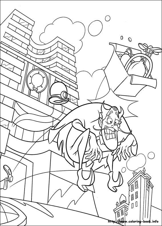 Meet the Robinsons coloring picture
