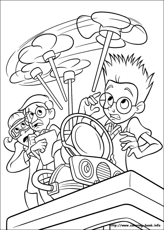 Meet the Robinsons coloring picture