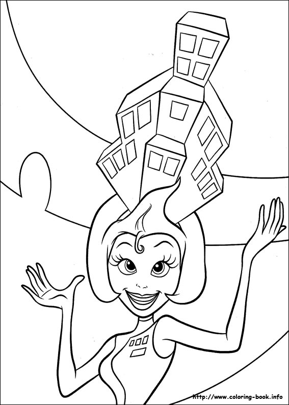 Meet the Robinsons coloring picture