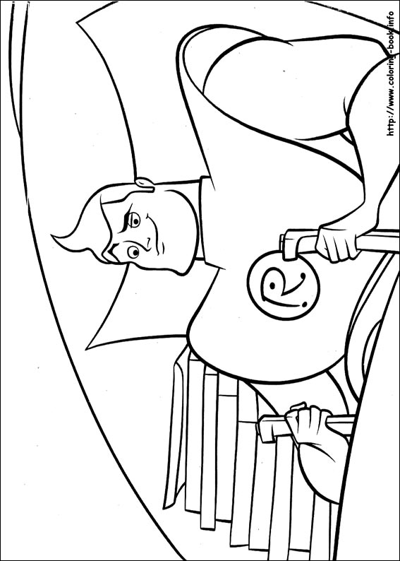 Meet the Robinsons coloring picture