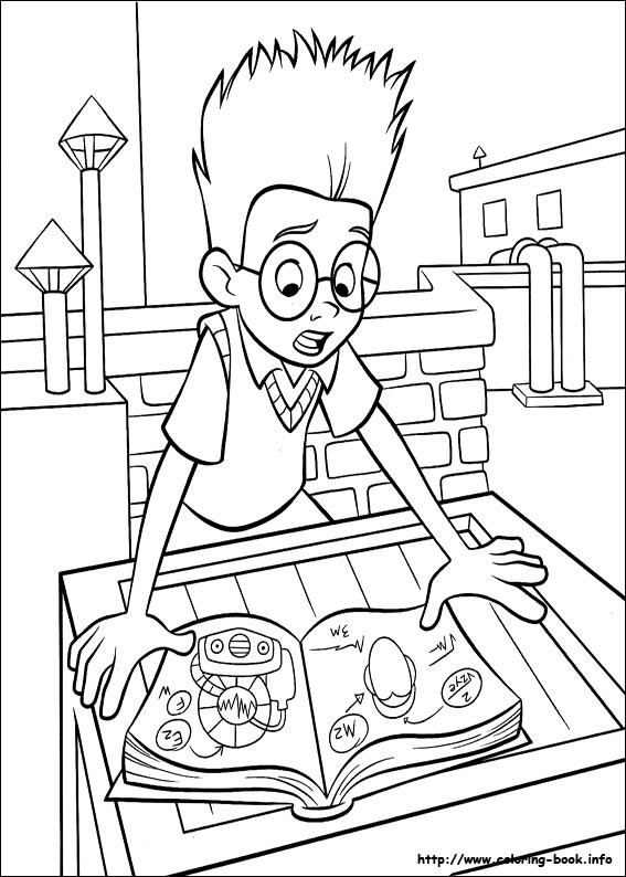 Meet the Robinsons coloring picture