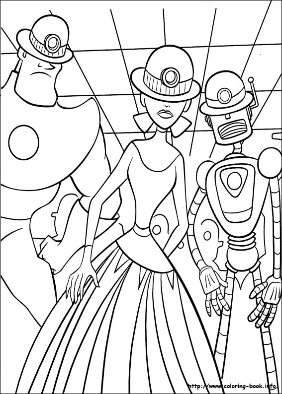 Meet the Robinsons coloring picture