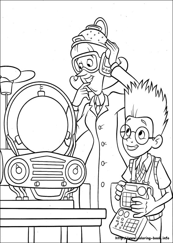 Meet the Robinsons coloring picture