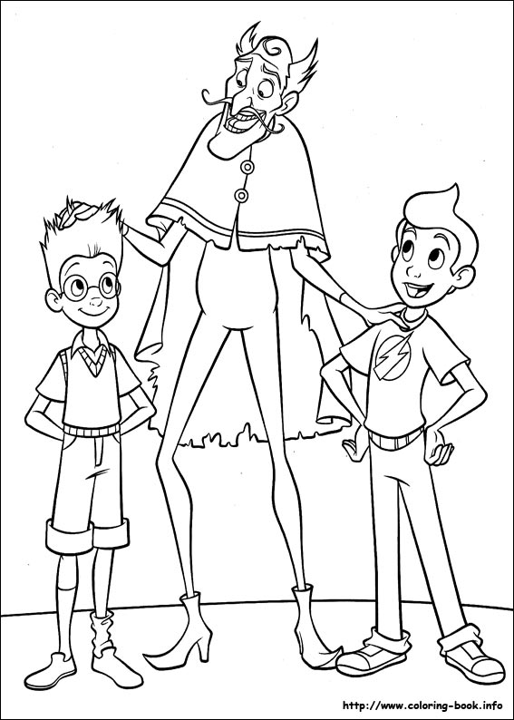 Meet the Robinsons coloring picture