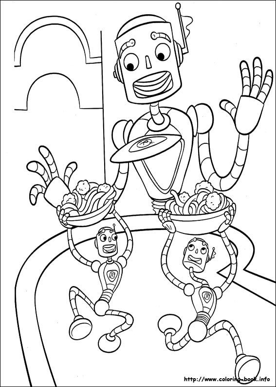 Meet the Robinsons coloring picture