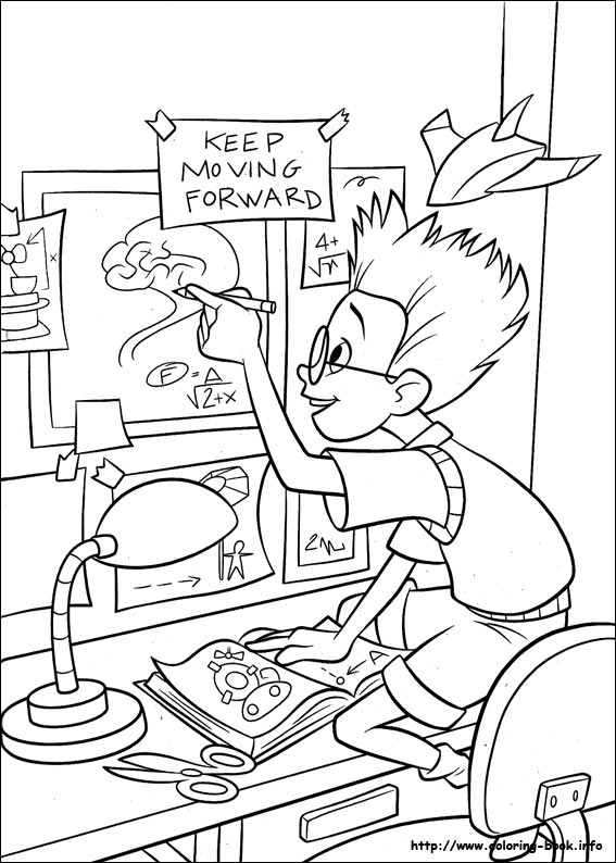 Meet the Robinsons coloring picture