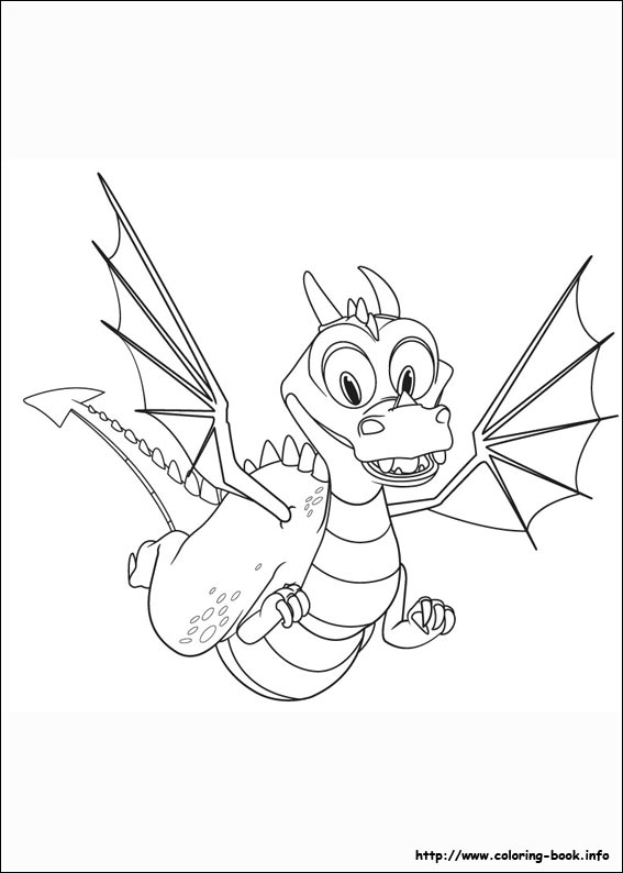 Mike the Knight coloring picture