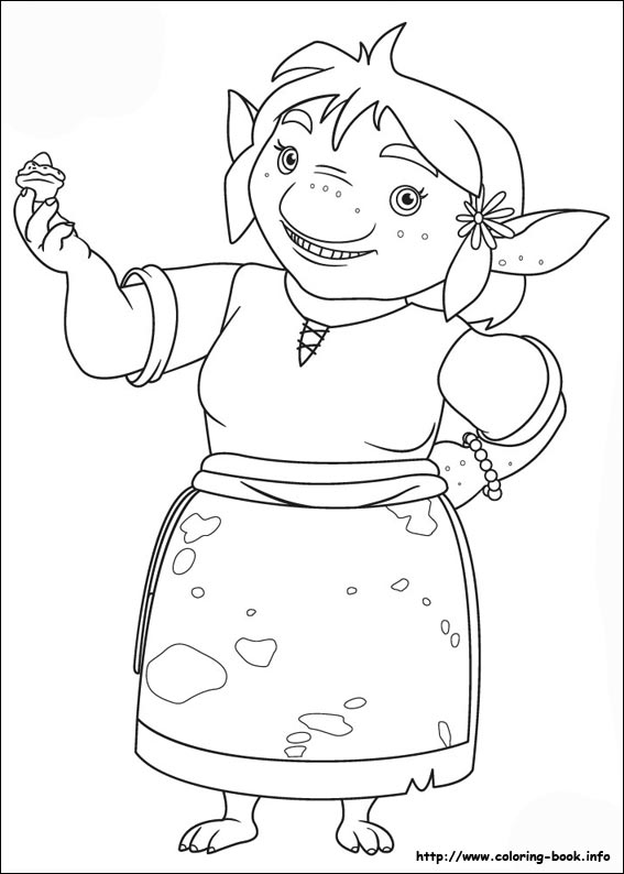 Mike the Knight coloring picture