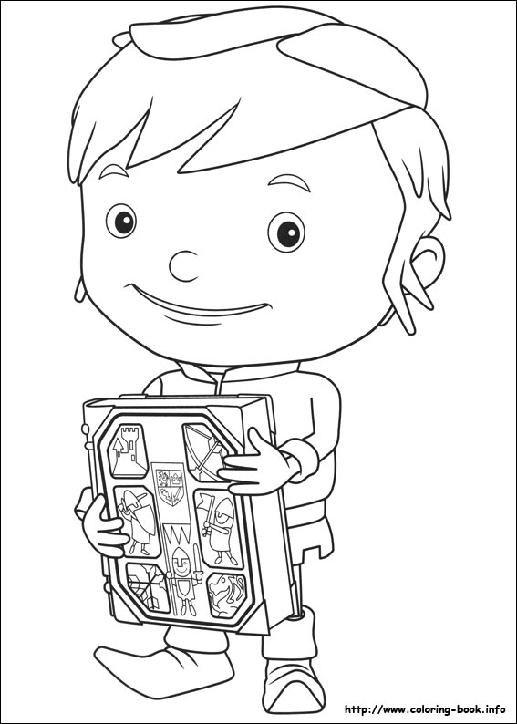 Mike the Knight coloring picture